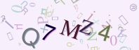 This is a captcha-picture. It is used to prevent mass-access by robots. (see: www.captcha.net)
